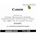 CANON Ersatzteil Druckkopf IP4500 IP5300 (S)