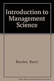 Introduction to management science