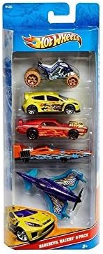 Hot Wheels 5 pack Daredevil Racers Vehicle Gift Pack Car Toys