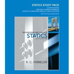 Statics Study Pack for Engineering Mechanics, Hibbeler 12th edition