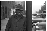 1938 DEPRESSION UNEMPLOYED MAN OMAHA VACHON PHOTO
