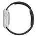 For Apple Watch Band,Goodidus Soft Silicone Fitness Replacement Sport Band for Apple Watch L Size(Black 42MM)