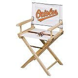Guidecraft G11806 Baltimore Orioles MLB Adult Director's Chair