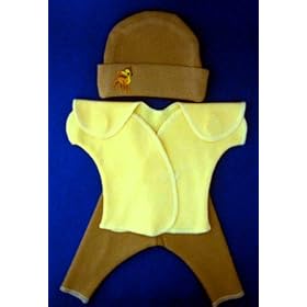 Buy Baby Deer Three Piece Set, Micro Preemie 0-3 Pounds by Jacqui's Preemie Pride