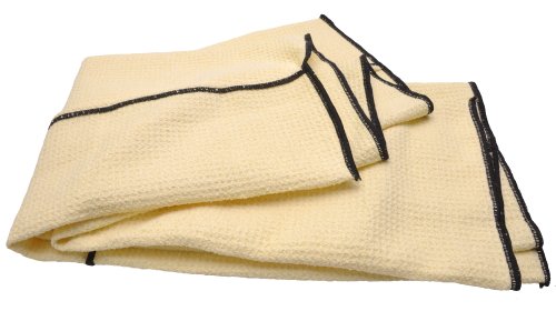Eurow Microfiber 26 x 36 in. Huge Waffle Weave Drying Towel (6.5 sq. feet)