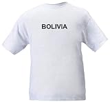 BOLIVIA - Country-series - Heather Grey or White T-shirt