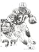 Green Bay Packers Ahman Green Green Bay Packers By Michael Mellett 16 X 20 - Unframed