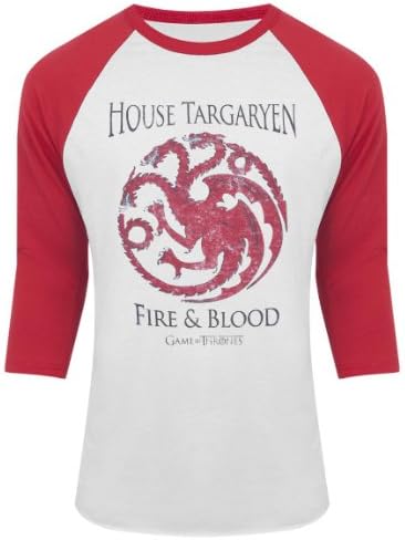 Game of Thrones House Targaryen Raglan T-Shirt