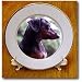 Black Dachshund - 8 Inch Porcelain Plate