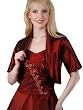 Austen - 1507 Bolero 1/4 Arm passend zum Abendkleid in Weinrot Gr.46 (3XL)