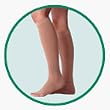 Juzo 3513AD Varin Unisex OPEN TOE Knee Highs 40-50 mmHg