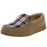  : DC Men's Villian Sneaker,Ermine/Athletic Red,5 M