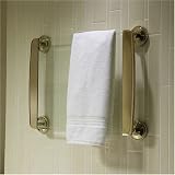 Thermique 24 Wall Mounted Heated Glass Towel Warmer - Polished Brass