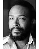 Marvin Gaye 12x16 B&W Photo or Canvas Print (Headshot)