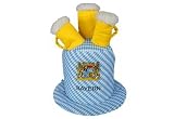 Produkt-Bild: EK HANDEL Stoffhut Hut m.Flagge Bayern &oslash;30cmH40cm
