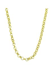 14 Karat Yellow Gold Rolo Chain (1.9 mm Thick, 24 inch)