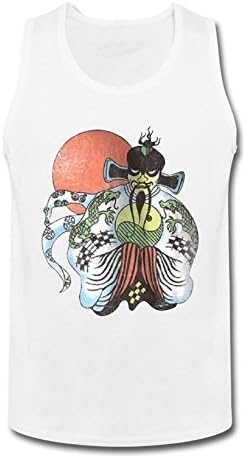 Big Trouble Little China Fu Manchu Men's Sleeveless Tank Top White M