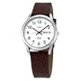 Timex Men's T20041 Easy Reader Brown Leather Watch