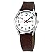 Timex Men's T20041 Easy Reader Brown Leather Watch