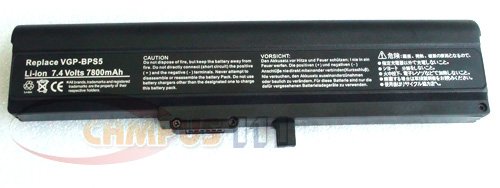 7800MAH 7.4v 6 Cells Replacement Rechargeable Laptop LAPTOP BATTERY FOR SONY VAIO VGP-BPS5 VGP-BPS5A