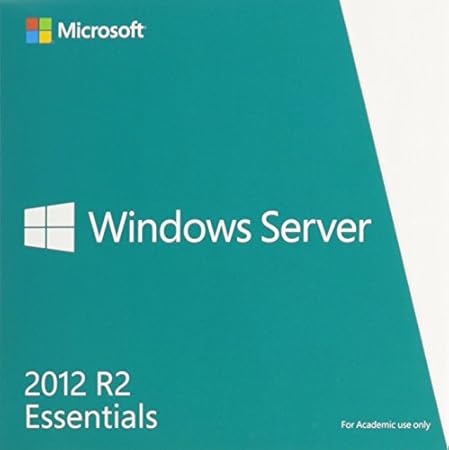 Microsoft Windows Server Essentials 2012 R2 64 Bit English Academic Edition DVD