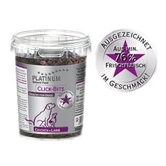 Platinum Natural Click Bits Chicken und Lamb, 1er Pack (1 x 300 g Packung) - Hundefutter