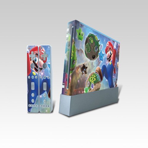 Mario Wii Dual Colored Skin Sticker,Wii0620-34