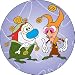 Search : Ren and Stimpy Jesters Button B-RS-0006