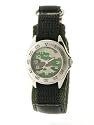 Avia 809011 Kids Green and Black Canvas Wrap Strap Analogue Watch
