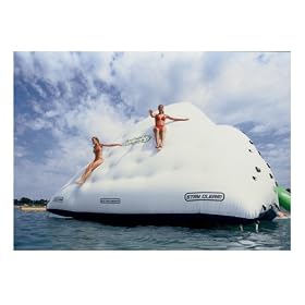 Amazon.com: 14' Iceberg Water Climber: Toys & Games : pool toys iceberg lake toys 14 iceberg water climber water