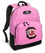 South Carolina Gamecocks Backpack Pink University of South Carolina for Travel, Daypack CUTE School Bags Best Unique Cute Gifts for Girls, Students Ladies -