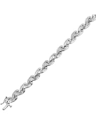 Sterling Silver Diamond Bracelet 1/2ctw