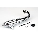 Dynamite 1/8 053 Mid Range Inline Exhaust System: Polished