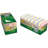 Post-it Greener Notes, 3 in x 3 in, Helsinki Collection, 24 Pads/Cabinet Pack (654R-24CP-AP)