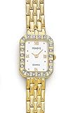 Euro Geneve 14kt Gold Women's Diamond Watch