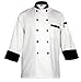 Chef Works Dijon Chef Coat, White, Medium