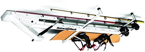 Bluworld Arctic White Steel Retract-a-Rack