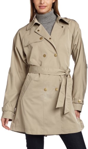 ABS by Allen Schwartz Women's Dolmans Sleeve Trench Coat