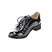 Marilyn Moda HPB001 Women Wingtip Perforated Dress Oxfords(Half Size Small)