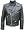 Men's Black Genuine Cowhide Leather Motorcycle Biker Jacket Zipout lining & Neck Warmer Sizes 40