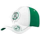 adidas Boston Celtics White Retro Logo Flex Fit Hat