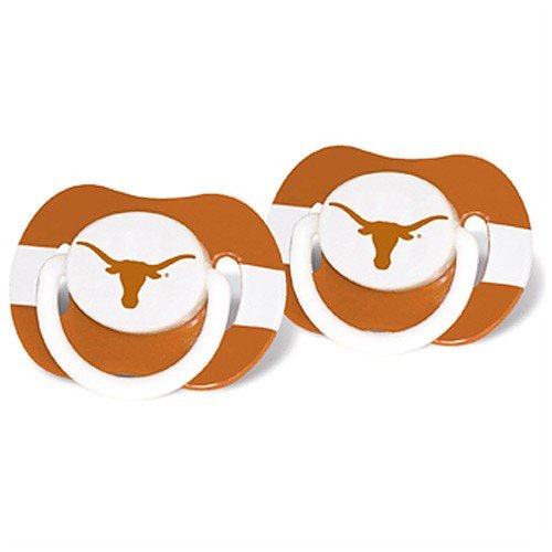 NCAA Texas Longhorns 2 Pack Pacifier