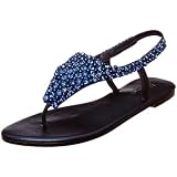 Unze L13926 Open Toe Flats
