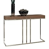 Abbyson Living Harbor Walnut Sofa Table