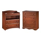 Changing Table and Chest in Cherry