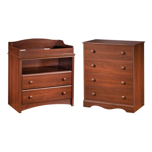 Changing Table and Chest in Cherry