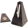Wittner High Gloss Wood Case Metronome without Bell, Black Finish
