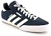 Adidas Samba Super Suede Leather Indoor Soccer Shoe - Navy Suede/White - UK 6-12