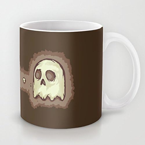 UingShow Dead PacMan Ceramic Coffee Mug Tea Cup