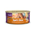 Halo, Spot's stew for Dogs, Wholesome Chicken, 5-1/2-Ounce, 12-Can